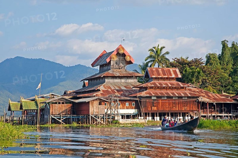Wooden Nga Phe Kyaung
