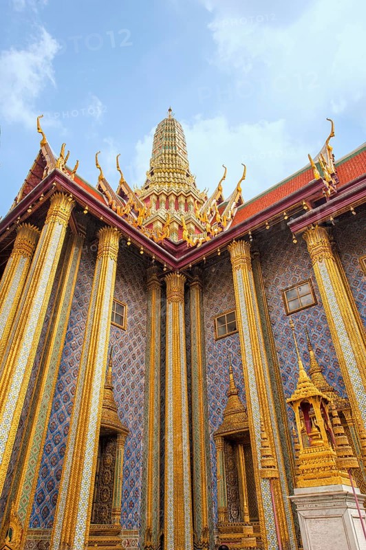 Phra Mondop at Wat Phra Kaeo Complex