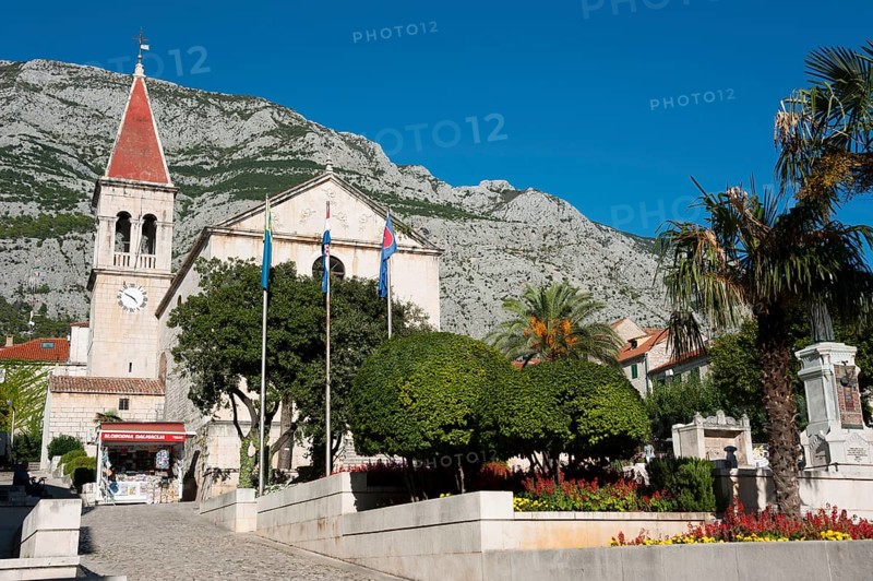 Kacic Square with Sveti Marco Church