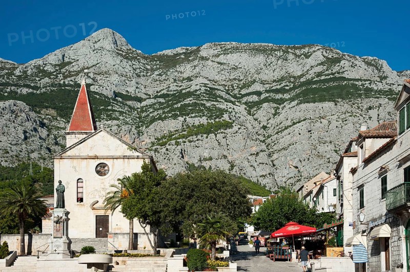 Kacic Square with Sveti Marco Church