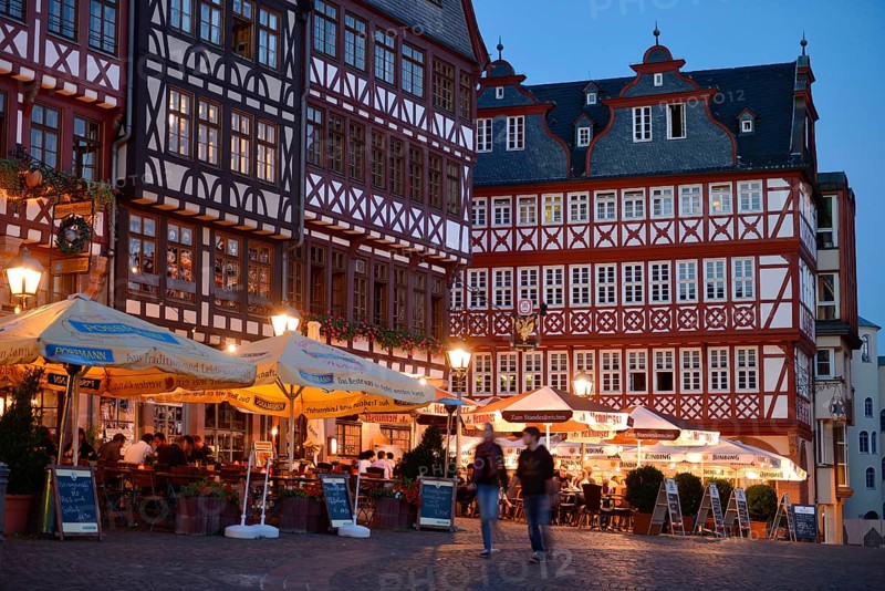 Half-timbered houses