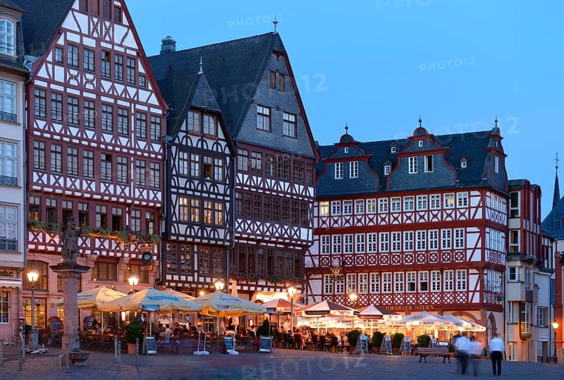 Half-timbered houses