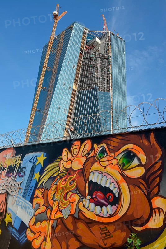New European Central Bank ECB building