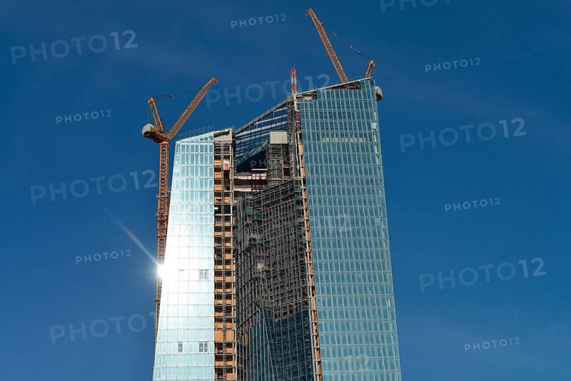 New European Central Bank ECB building