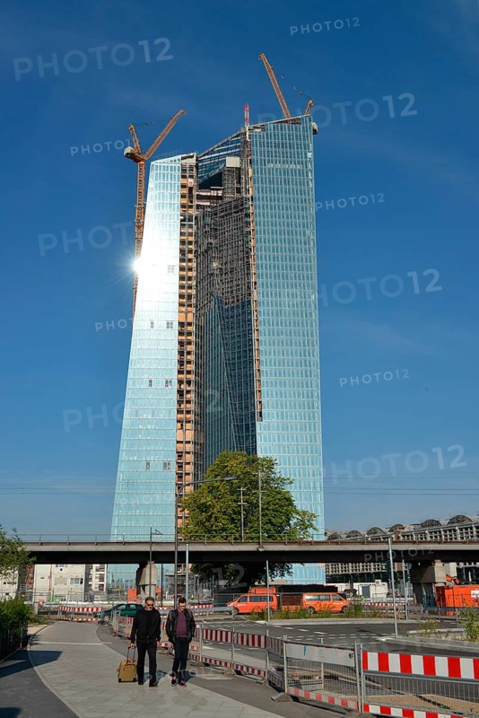 New European Central Bank ECB building
