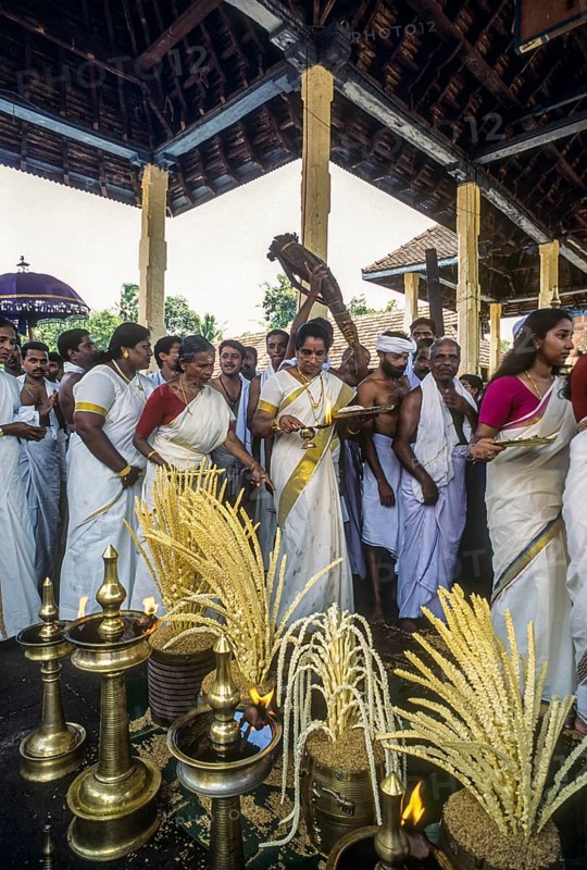 Onam celebrations in Parthasarathy Temple