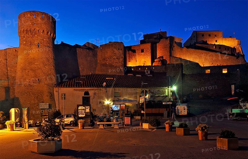 Fortified defence tower and city wall