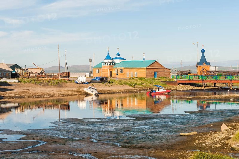 Siberian City of Anadyr Port