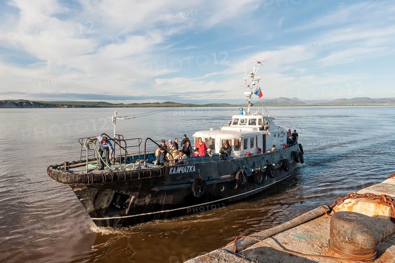 Ferry in the port of Anadyr