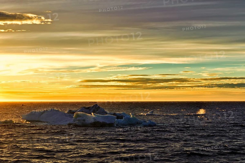 Chukchi Lake at Sunset