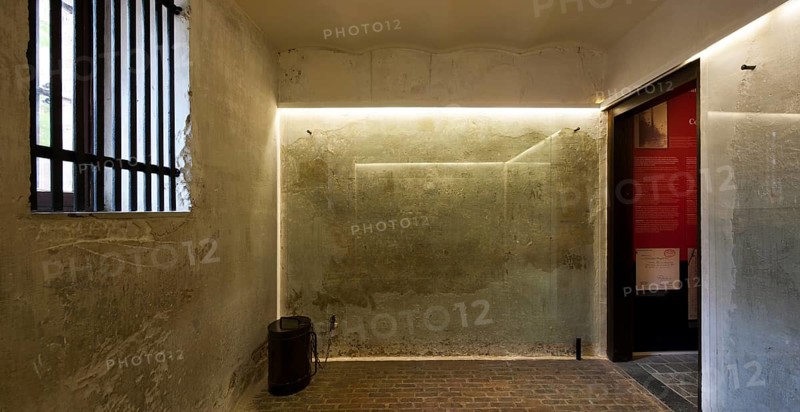 Wall inscriptions of condemned soldiers on death row in the town hall of Poperinge