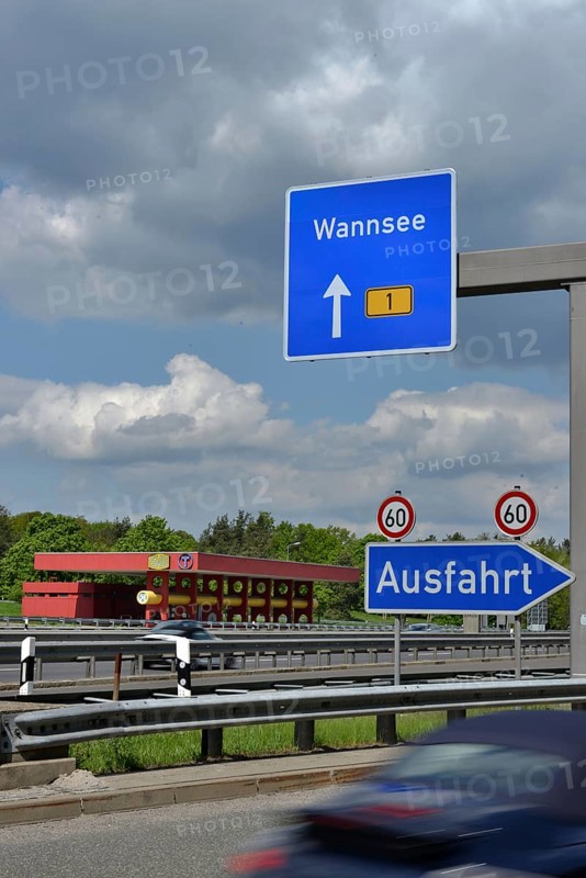 Wannsee motorway exit