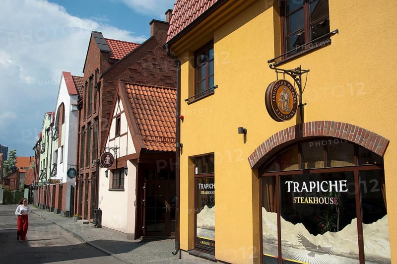 Old town near Friedrich passage
