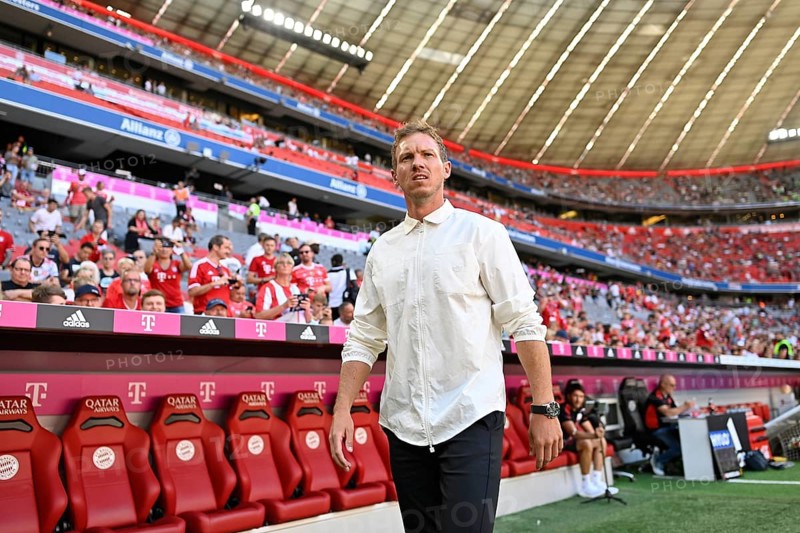 Coach Julian Nagelsmann FC Bayern Munich FCB Goal celebration