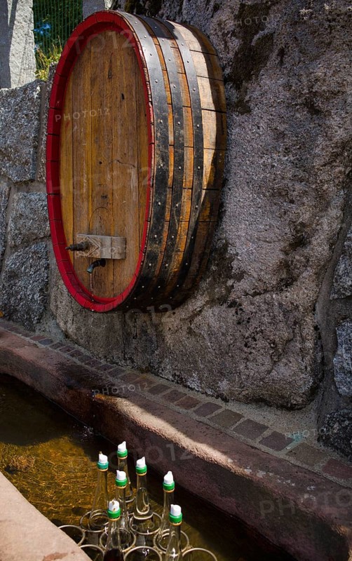 Schnapps fountain