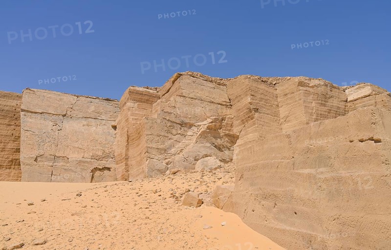 Sandstone quarry Jabal as-Silsila