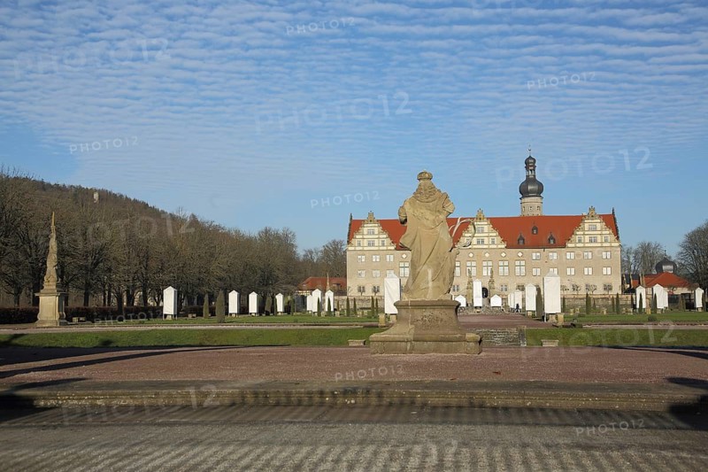 Baroque castle in Weikersheim