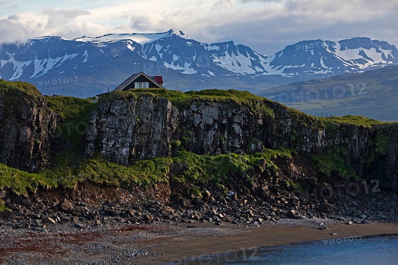 Small house at Borgarfjoerdur