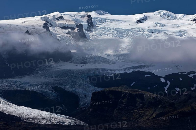 The Fjallsjoekull glacier in Vatnajoekull National Park