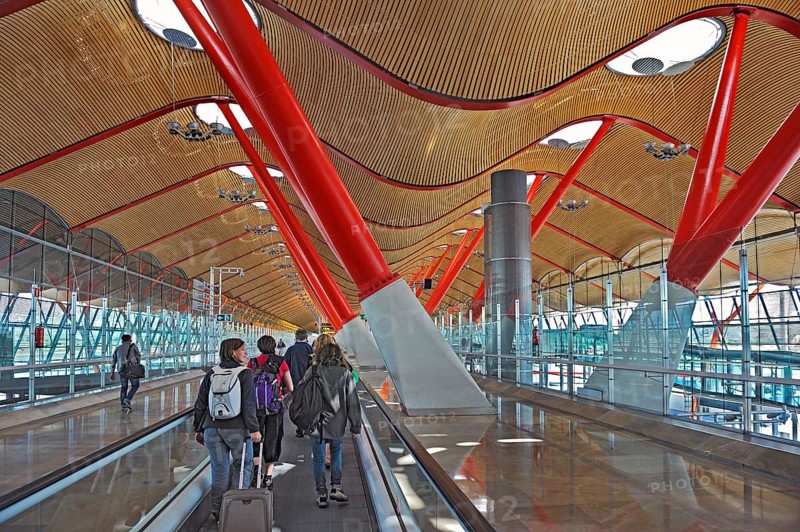 Treadmill at Madrid-Barajas Airport