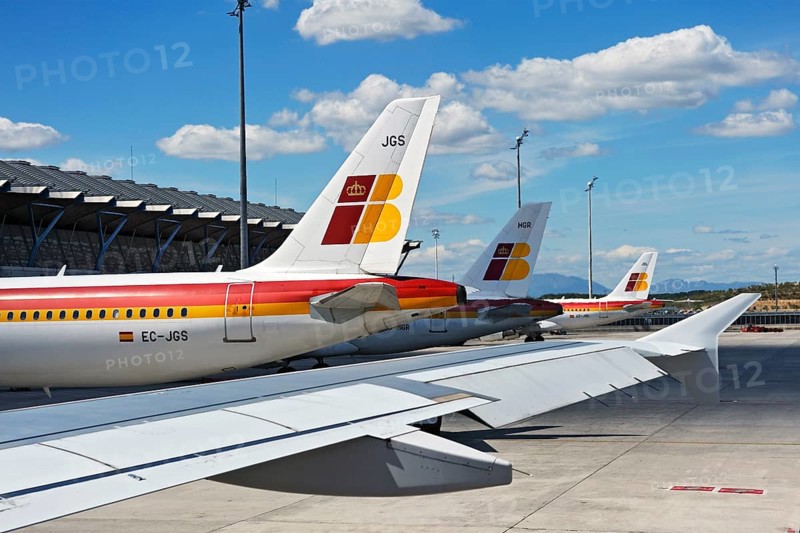 Three Iberia jets