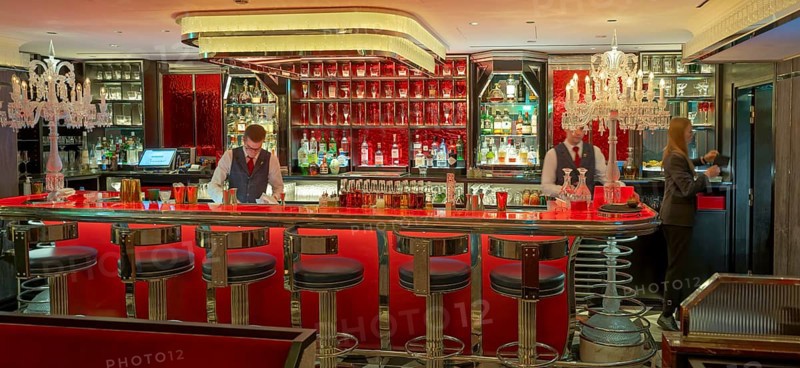 At the Bar London Department Store Harrods England