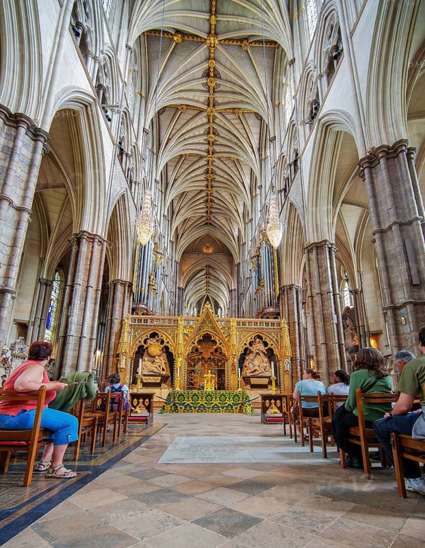 Westminster Abbey London Interior England
