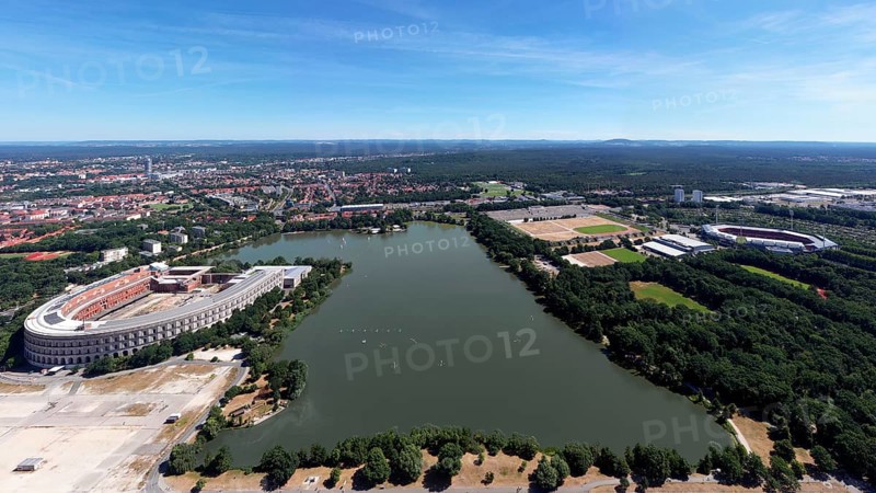 Aerial view of the former Nazi Party Rally Grounds
