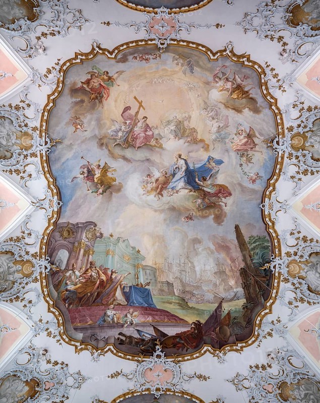 Rococo church of St. Ulrich