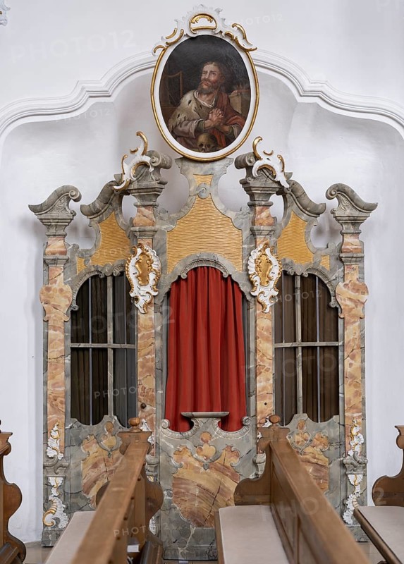 Rococo church of St. Ulrich