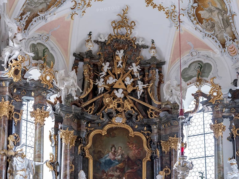 Rococo Church of St. Ulrich