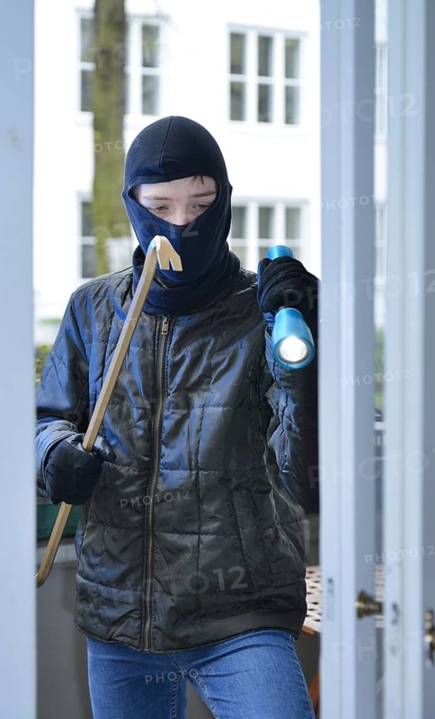 Symbol photo home burglary