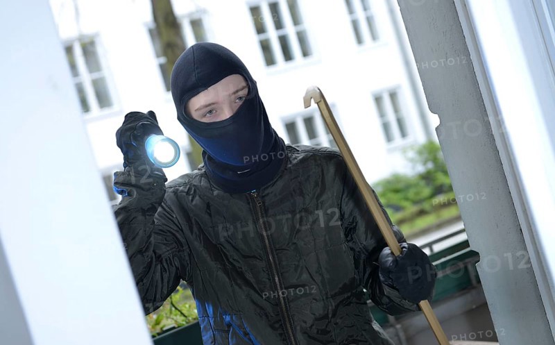Symbol photo home burglary