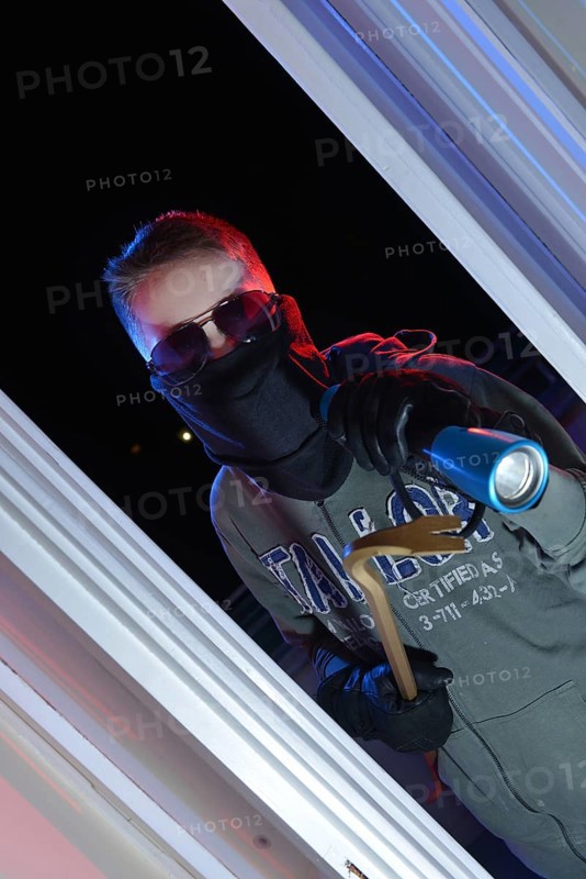 Symbol photo home burglary