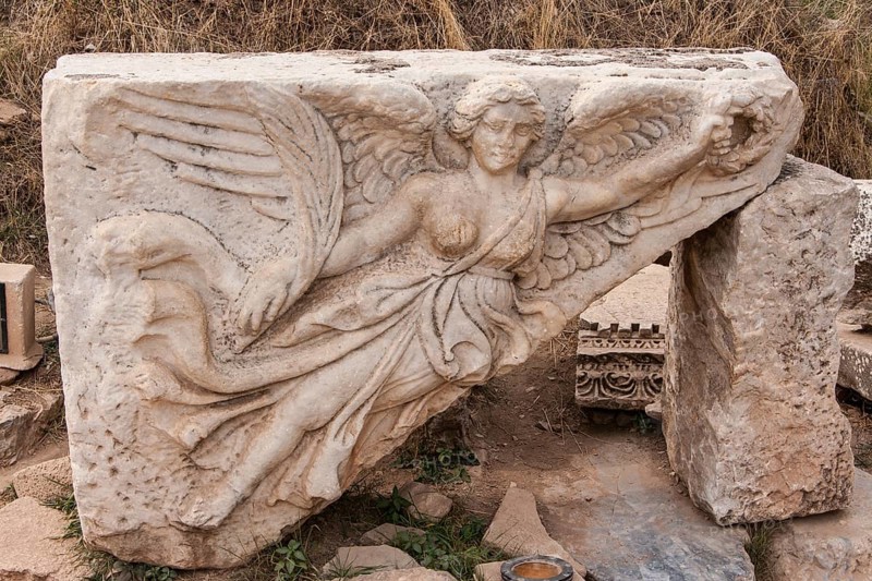 Relief of the goddess Nike
