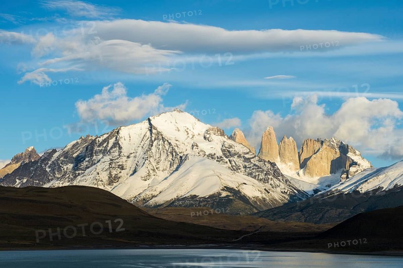 Cuernos del Paine and Amarga Lagoon