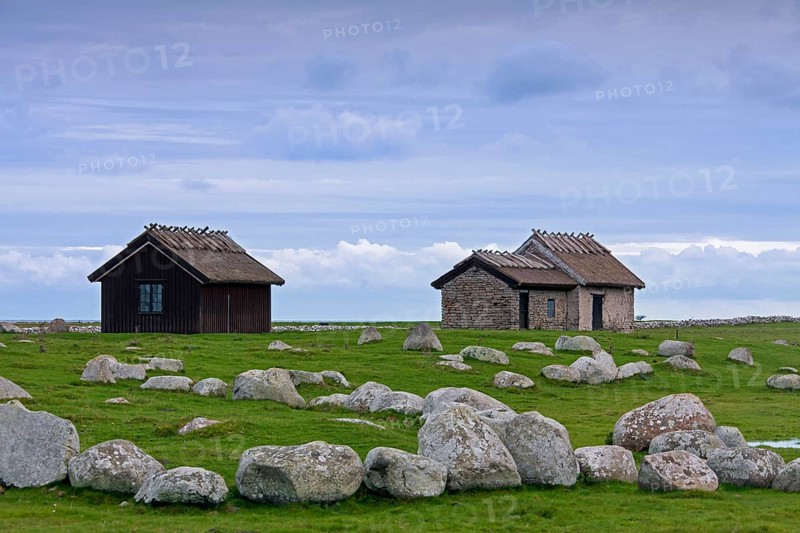 Valfrid cock's fishing cabins in Ottenby