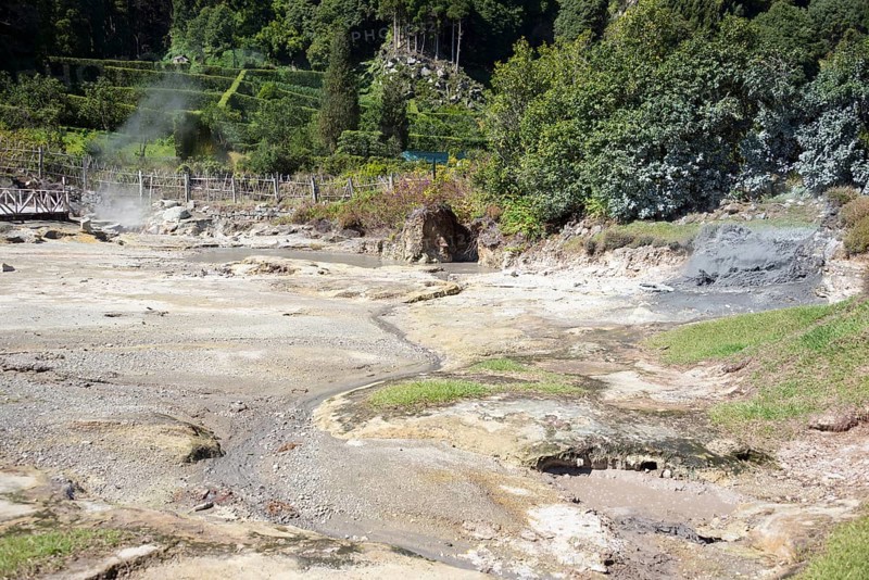Caldeiras at Lake Furnas