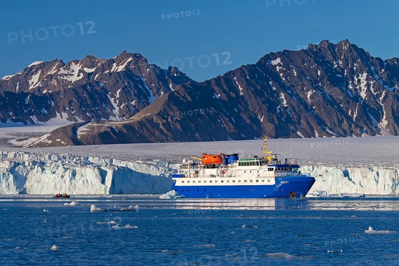 Expedition ship M/S Quest in Lilliehoeoekfjorden
