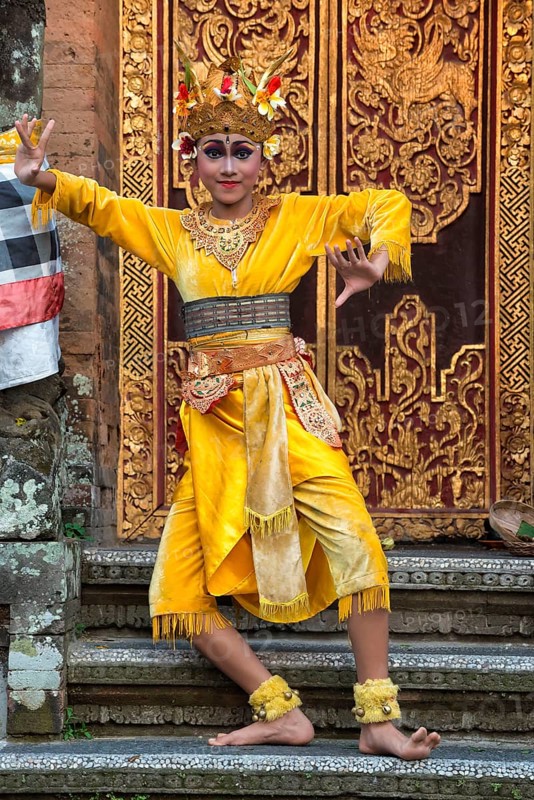 Balinese Kecak dance performance