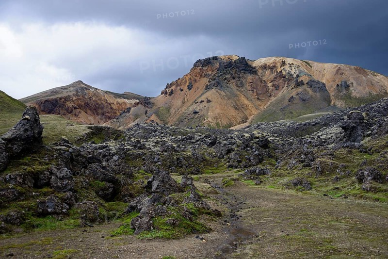 Laugahraun lava flow