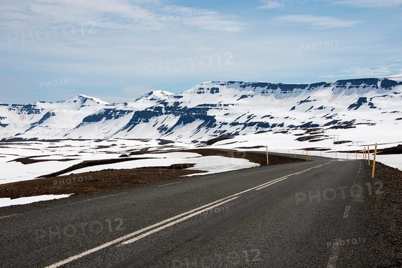 Road 93 between Seydisfjoerdur and Egilsstadir