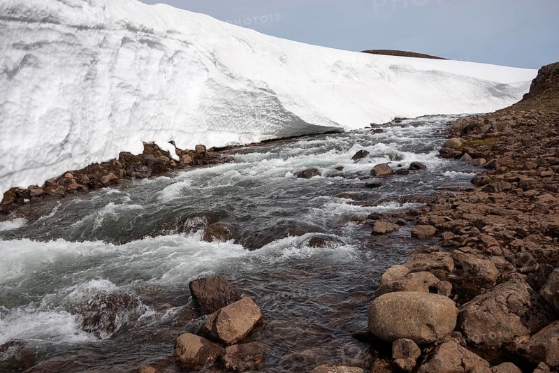 Landscape between Seydisfjoerdur and Egilsstadir