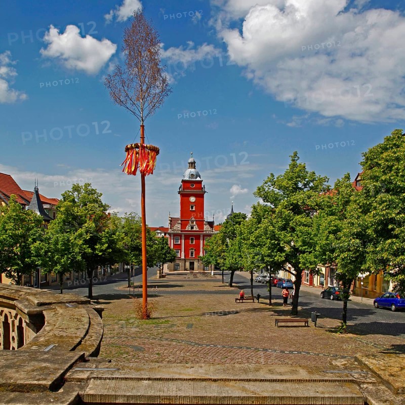 Main market square and historic town hall