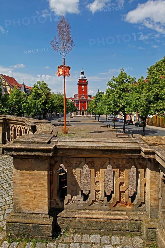 Main market square and historic town hall