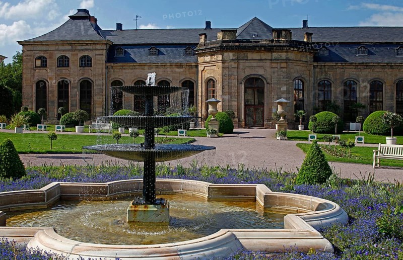 Baroque gardens with orangery