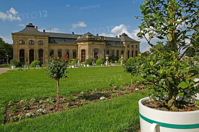 Baroque gardens with orangery