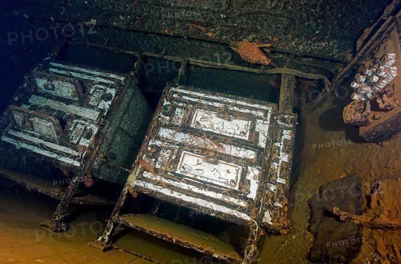 Old oven in wreck Umbria