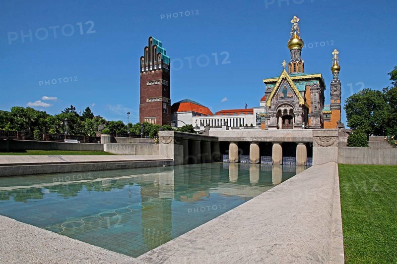 Mathildenhoehe with Wedding Tower