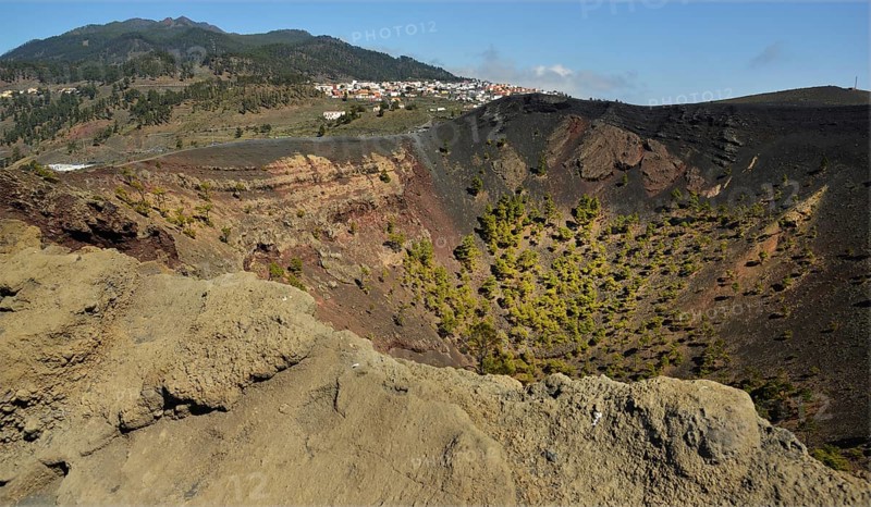The San Antonio volcano on La Palma